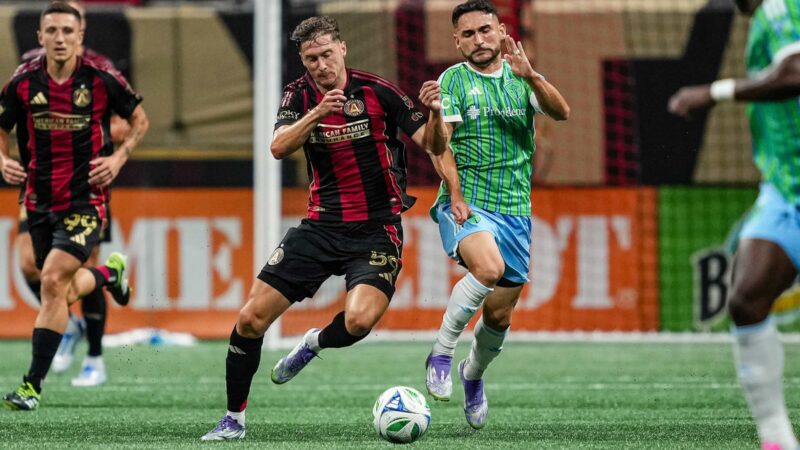 Empate Eletrizante: Atlanta United e Seattle Sounders Protagonizam Duelo de 2 a 2 no Mercedes-Benz Stadium