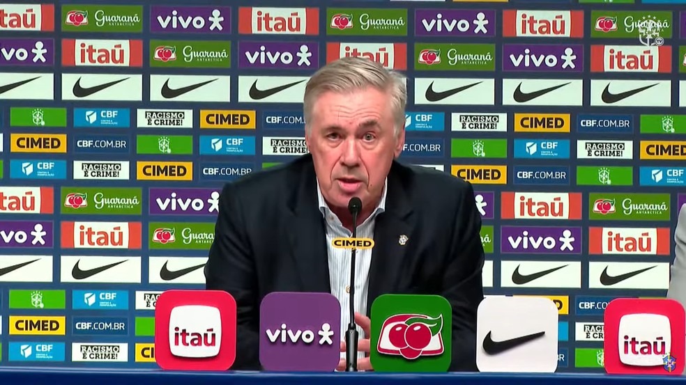 Ancelotti Divulga Lista da Seleção: Vitor Roque e Luciano Juba Entre as Novidades para Amistosos Contra Senegal e Tunísia