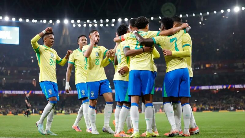 Brasil x Tunísia: Ancelotti define time com Wesley na direita e Militão na zaga no último jogo de 2025